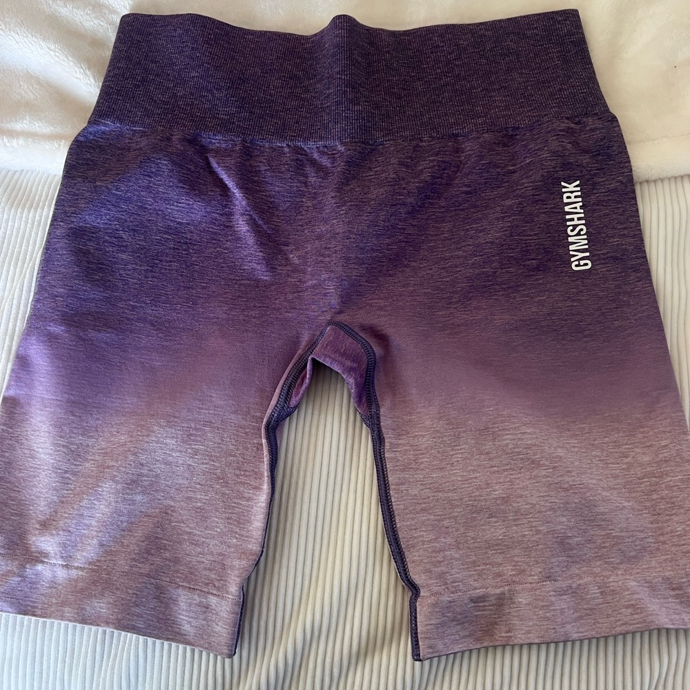 Gymshark Women's Gradient Purple Bike Shorts